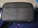 蔻馳（COACH）【品牌直供】男士GRAHAM小號單肩斜挎相機包拼色CV921元旦禮物 曬單實(shí)拍圖
