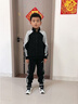 真維斯童裝男童運動(dòng)套裝2026年新款兒童撞色外套中大童潮酷衣服女童洋氣童裝 【運動(dòng)套裝】黑/J純色 170 曬單實(shí)拍圖
