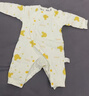 迪士尼嬰兒衣服60g新生幼兒連體衣夾棉滿(mǎn)月寶寶爬爬服百天睡衣春秋冬季 曬單實(shí)拍圖