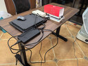 京東京造Jump電動(dòng)升降桌電腦桌書(shū)桌辦公學(xué)習電競桌子胡桃木色1.2M 曬單實(shí)拍圖
