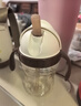 世喜兒童吸管杯直飲杯直飲奶瓶牛奶杯PPSU1-3-6歲大寶寶幼兒園水杯 曬單實(shí)拍圖