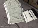Calvin Klein內衣男士ck三條裝提花棉質(zhì)防夾臀低腰平角內褲 L禮物 曬單實(shí)拍圖
