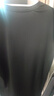 布先生春夏季短袖T恤男士純棉小白T純色內搭打底衫 黑色 L(175) 曬單實(shí)拍圖