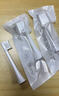 適配松下兒童電動(dòng)牙刷頭EW-DC2F/EW-DC25刷頭替換頭WEW0899軟毛 中毛 4支 小頭清潔型白色 曬單實(shí)拍圖