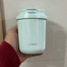 虎牌（TIGER）香港直郵迷你小巧保溫杯可愛(ài)便攜咖啡杯隨行車(chē)載外帶保溫保冷水杯 奶黃色300ml 曬單實(shí)拍圖