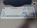邁從（MCHOSE）K99 V3客制化機械鍵盤(pán)無(wú)線(xiàn)藍牙有線(xiàn)三模結構全鍵熱插拔電競游戲辦公筆記本ipad通用 K99 V3 晴空藍-琉光冰淇淋軸 曬單實(shí)拍圖