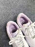 卡帕（Kappa）女鞋厚底板鞋女2026年新款百搭軟底小白鞋女增高休閑運動(dòng)鞋子女 經(jīng)典白/洋蘭紫 38 曬單實(shí)拍圖