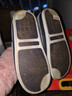 京東京造家居包腳棉拖鞋 冬季室內防臭防滑保暖厚底踩屎感男款 灰色44-45 曬單實(shí)拍圖