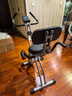 CRYSTAL動(dòng)感單車(chē)家用磁控靜音健身車(chē)全折疊室內臥式腳踏自行車(chē)健身器材 【升級銀】無(wú)彈力繩/全折疊 曬單實(shí)拍圖