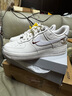 耐克NIKE男空軍一號AF1 AIR FORCE1馬年限定款運動(dòng)鞋IQ1119-011白42.5 曬單實(shí)拍圖