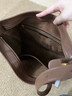 百麗新年禮物流浪摩卡升級版女包26春新反絨麂皮hobo包托特包Z9410AX6 絲絨摩卡【2.0絨面大號】 F 曬單實(shí)拍圖