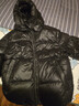 京東京造黑金鵝絨服保暖三防羽絨服男款男士短款外套新年衣服 曜石黑 XXXL 曬單實(shí)拍圖