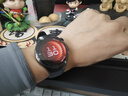 HUAWEI WATCH 5 42mm基礎款深錆色不銹鋼表殼幻月黑氟橡膠表帶首創(chuàng  )X-TAP智感窗eSIM通信手表華為智能手表 曬單實(shí)拍圖