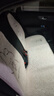 齊選汽車(chē)坐墊冬季毛絨車(chē)載座墊可愛(ài)卡通羊羔絨頭枕腰靠套裝車(chē)內裝飾女 羊羔絨小兔-七件套+頭枕腰靠4個(gè) 曬單實(shí)拍圖