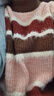 百圖betu冬季新款撞色套頭條紋針織衫女士毛衣2412T14 粉條紋 M 曬單實(shí)拍圖