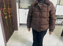 海拉其媽媽裝冬季羽絨棉外套2025新款中老年女裝40-60歲洋氣老年人棉服 咖色 加絨 贈送運費險 3XL 推薦120-135斤 曬單實(shí)拍圖
