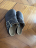 BIRKENSTOCK勃肯德國進(jìn)口男款牛皮革Boston shearling毛毛拖鞋 棕色常規版1023325 41  （偏小，建議大一碼） 曬單實(shí)拍圖