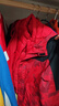 特步（XTEP）童裝兒童御龍甲三合羽絨風(fēng)衣85%柔軟絨子保暖 寶鉆紅 175 曬單實(shí)拍圖