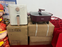 美的（Midea）電火鍋 電炒鍋 電煮鍋 電鍋一體多功能鍋 家用6.5L大容量多用途鍋烤肉涮火鍋鍋具火鍋專(zhuān)用鍋 6.5L 【1800W猛火速沸】HGE3030T03 曬單實(shí)拍圖
