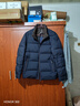 夢(mèng)特嬌（MONTAGUT）男士羽絨服冬鵝絨填充輕盈噴送蓄熱保暖商務(wù)休閑外套 藏青 L 曬單實(shí)拍圖