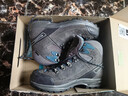 SCARPA思嘉帕戶(hù)外鞋登山鞋岡仁波齊專(zhuān)業(yè)防水防滑耐磨高幫穿越版徒步鞋 男款-鯊魚(yú)灰拼藍色 大一碼拍 防偽標識 剪斷損毀 概不退換 41 曬單實(shí)拍圖