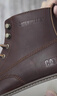 卡特（CAT）馬丁靴工裝靴男鞋新品記錄者復古戶(hù)外靴子男P726475O3EDC39 深棕色 43 曬單實(shí)拍圖