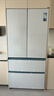 美的（Midea）熊墩墩Pro600L法式四開(kāi)門(mén)冰箱超薄嵌入式雙系統一級能效除菌制冰大容量BCD-600WUFIPZM(E)國家補貼 曬單實(shí)拍圖