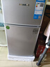 華寶小冰箱小型家用出租房用冷藏冷凍兩用一級能效節能省電迷你宿舍寢室辦公室二門(mén)電冰箱 【一級能效】58L銀色【三天不到一度電】 曬單實(shí)拍圖
