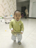 婧麒（JOYNCLEON）寶寶保暖內衣嬰兒衣服新生兒夾棉秋衣秋褲加厚兒童秋冬 Jtz200696 曬單實(shí)拍圖