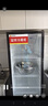 美的（Midea）318L展示柜冷藏保鮮柜風(fēng)冷臺式單門(mén)飲料柜蛋糕柜鮮花柜酒水水果彩晶玻璃冰箱冰柜SC-318GM(EB)黑色 曬單實(shí)拍圖