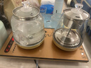 友家鋪子（Biooner）全自動(dòng)上水電熱水壺燒水壺家用辦公茶臺一體機茶桌茶幾嵌入式茶具套裝 玫瑰金蒸茶款1L 曬單實(shí)拍圖