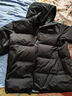 阿迪達斯（adidas）火鍋羽絨服男防風(fēng)保暖男裝舒適休閑運動(dòng)服連帽外套 黑色 3XL 曬單實(shí)拍圖