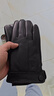 七匹狼男士真皮手套冬天加絨騎行騎車(chē)羊皮手套送男友老公父親生日禮物 曬單實(shí)拍圖