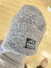 MISSION UV純羊毛保暖毛線(xiàn)帽秋冬加厚針織帽冷帽冬帽戶(hù)外護耳防寒帽子男冬季 曬單實(shí)拍圖