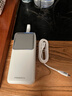 品勝【3C認證】充電寶65W快充40000毫安時(shí)大容量移動(dòng)電源適用蘋(píng)果17promax/Air60W40W筆記本電腦白 曬單實(shí)拍圖