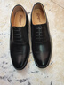 強人正裝鞋男際華3515三接頭商務(wù)皮鞋職場(chǎng)通勤皮鞋 套腳紀念版 黑 42 曬單實(shí)拍圖