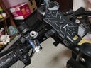 洛克兄弟（ROCKBROS）電動(dòng)車(chē)手機支架摩托車(chē)外賣(mài)代駕導航減防震山地公路自行車(chē)手機支架 車(chē)把款-黑灰/圓把安裝 曬單實(shí)拍圖