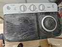 小鴨【官方店】半自動(dòng)洗衣機迷你小型波輪大容量租房宿舍家用雙桶雙缸分區脫水甩干老式強力去污 8.5KG  洗5.5+脫3.0+強勁電機終身聯(lián)保 雙缸 曬單實(shí)拍圖