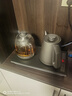 友家鋪子（Biooner）全自動(dòng)上水電熱水壺 茶臺燒水壺家用辦公嵌入式茶桌茶臺一體304不銹鋼電茶爐茶具套裝 1L 304燒水壺（雙壺上水）蒸茶款 曬單實(shí)拍圖