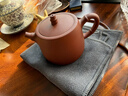 百年利永宜興紫砂壺純全手工原礦紫泥泡茶壺功夫茶具竹節漢鐸一壺兩杯套裝 竹節漢鐸 240ml 原礦紫泥 曬單實(shí)拍圖