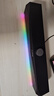 COLORFIRE七彩虹藍牙5.3電腦音響音箱桌面電競游戲RGB燈效臺式機筆記本主機usb超重低音炮圣誕禮物CF100黑色 曬單實(shí)拍圖