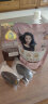 韩愢（FLWB） 韩愢山核桃果染膏植物萃取泡泡染发剂尊享版老人男人染 栗棕色2盒 实拍图