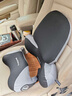 喬氏汽車(chē)車(chē)載座椅靠墊辦公人體工學(xué)腰墊記憶棉護頸枕腰托 套裝 黑灰 曬單實(shí)拍圖