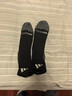 adidas 3雙裝CLIMACOOL毛巾底加厚低幫訓練及踝襪男女阿迪達斯 黑色/白 M 曬單實(shí)拍圖