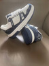 IYUZ輕奢男鞋時(shí)尚百搭板鞋男新款高端運動(dòng)鞋子男款真皮韓版通勤休閑鞋 白藍色-高端男鞋 42 曬單實(shí)拍圖