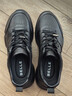 百麗厚底增高健步鞋男2026新款春季商場(chǎng)款時(shí)尚休閑運動(dòng)鞋9AE01AM6 黑色 41 (255mm) 曬單實(shí)拍圖