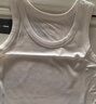都市麗人背心女士背心四季修身西裝內搭打底無(wú)痕可外穿圓領(lǐng)無(wú)袖上衣白XL 曬單實(shí)拍圖