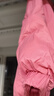 迪士尼 女童羽絨服兒童冬裝加厚三防保暖外套中大童鴨絨滑雪服防風(fēng)衣 粉色 150 cm 曬單實(shí)拍圖