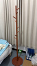 小匠材實(shí)木衣架掛衣服落地臥室衣帽架掛衣架落地衣架家用立式晾衣架 曬單實(shí)拍圖