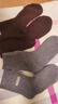 莫代爾70%羊毛襪男士中筒襪秋冬季長(cháng)襪刺繡加絨加厚東北保暖厚襪子3雙裝 曬單實(shí)拍圖
